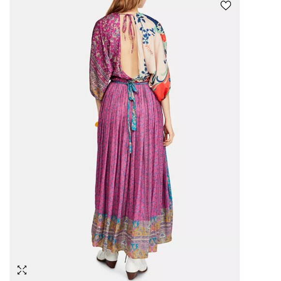 NWT Free People What You Want Maxi Dress Sz Large - Picture 3 of 12